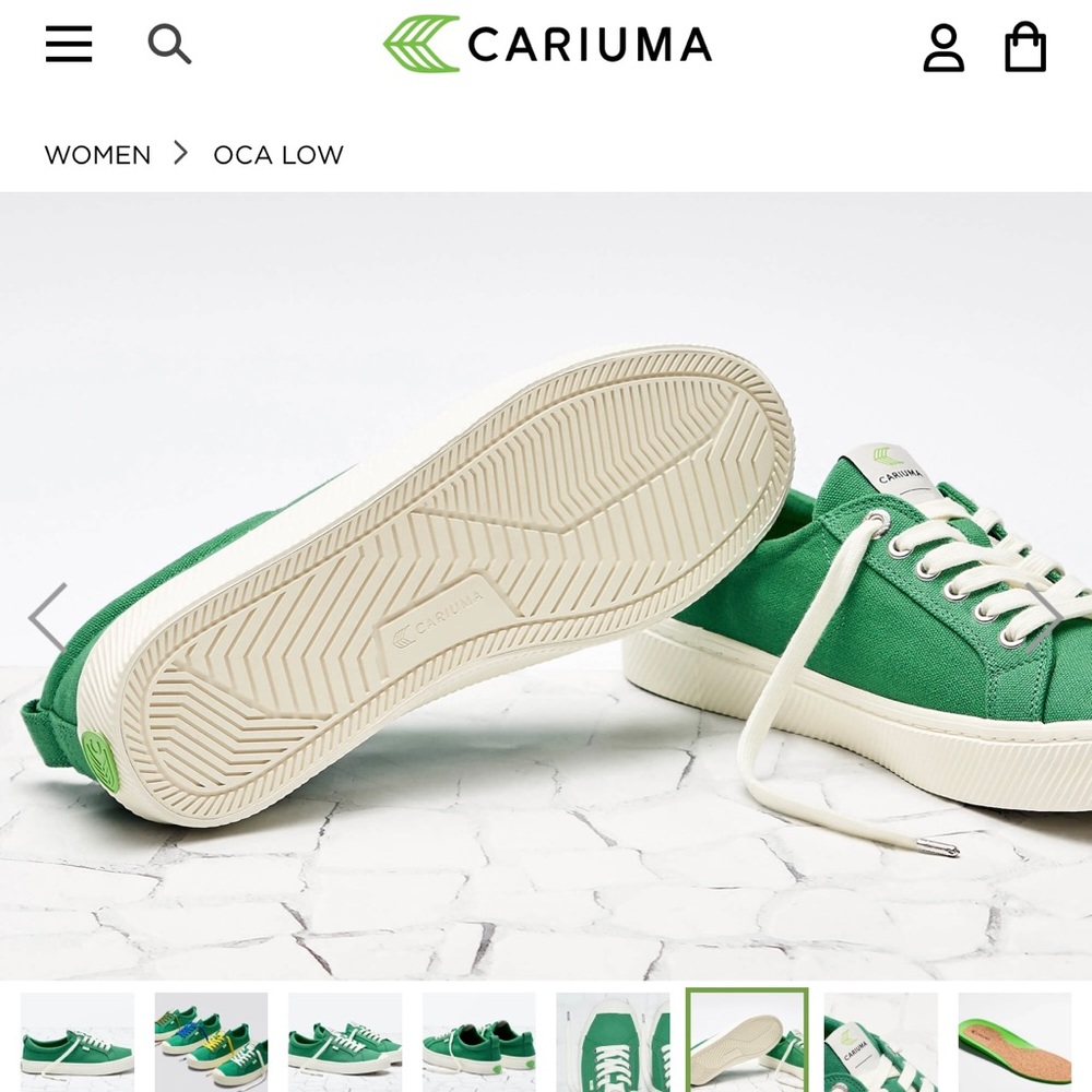 Cariuma Sneakers- brand new and never worn bamboo gym shoes.